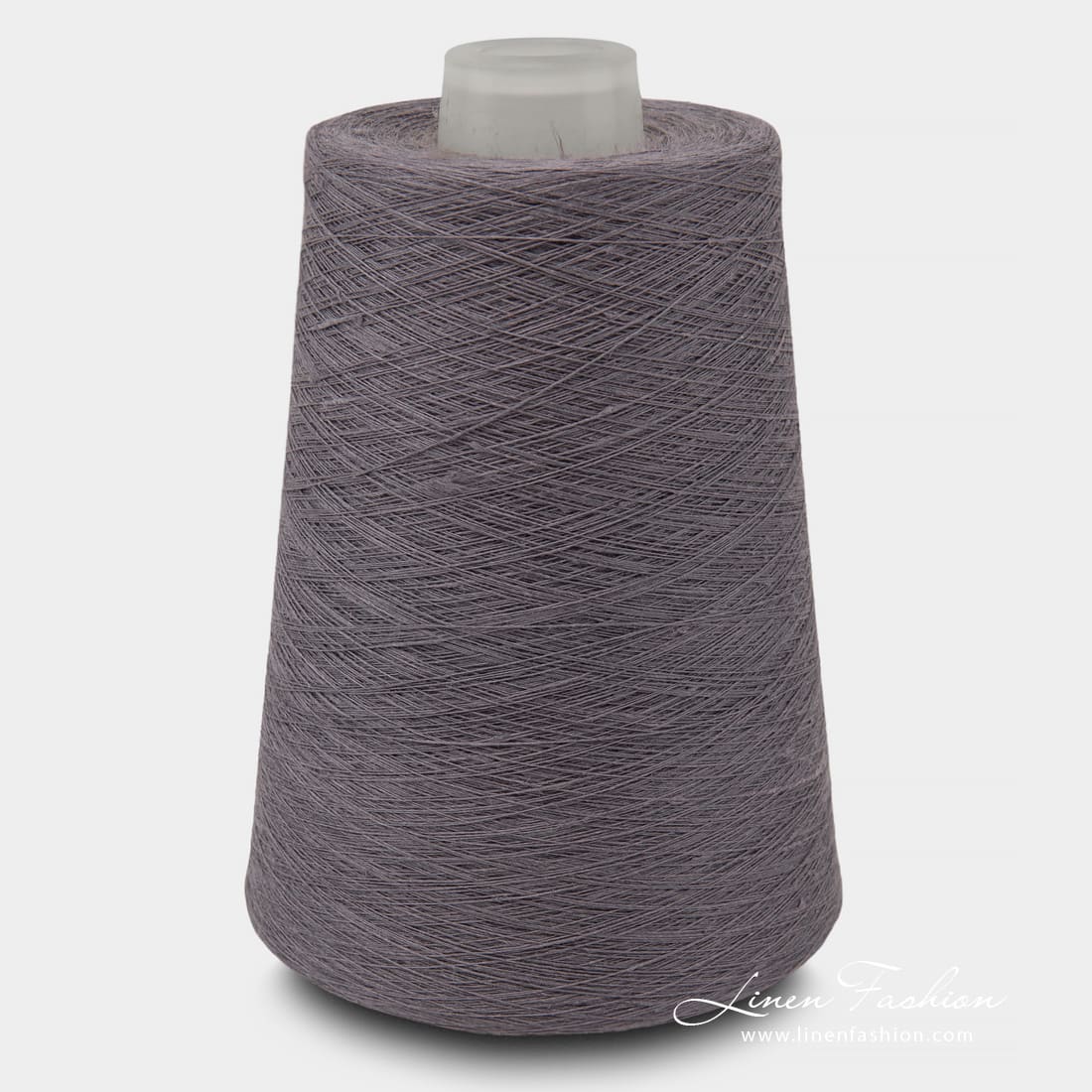 Linen Yarns In Violet Color