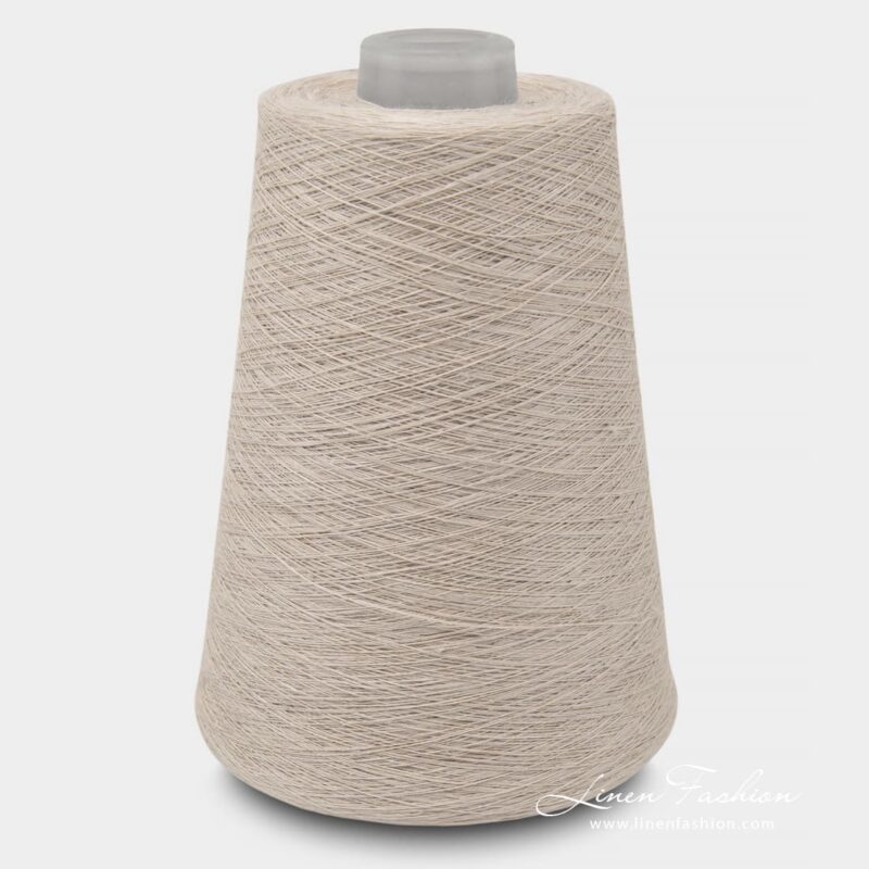 Linen Yarns In Light Cocoa Color 11(12)