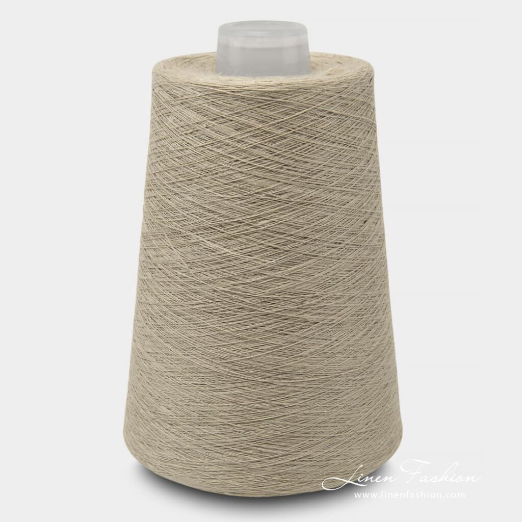 Linen yarn - Raspberry Red