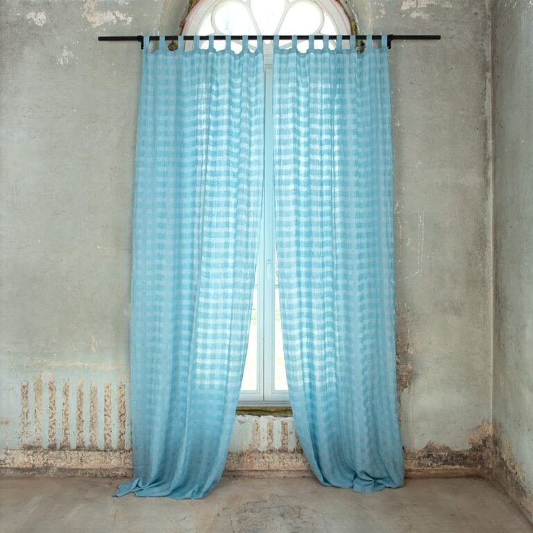 KORI Curtain light blue