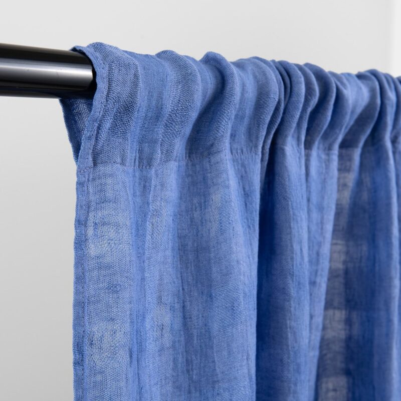 KORI Curtain violet-blue, with channel