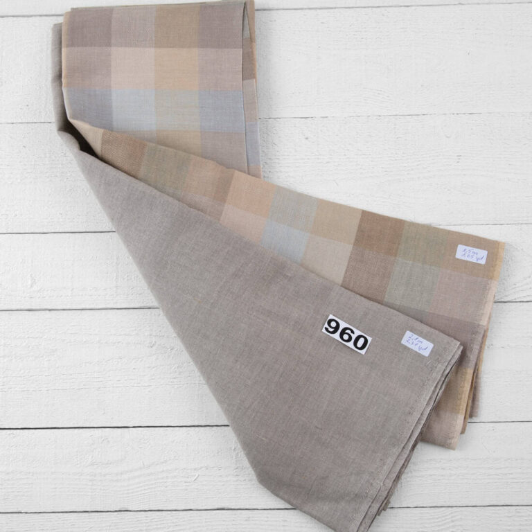 Linen Fabric Cuts, Set No. 960
