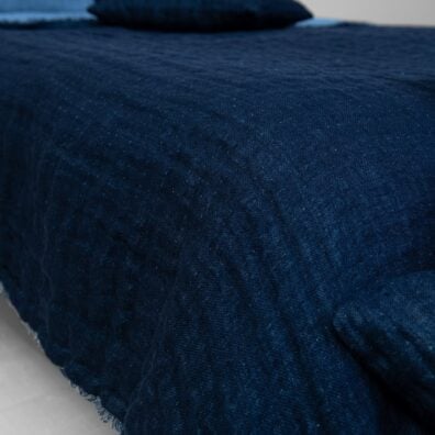 FONDA Tagesdecke blau