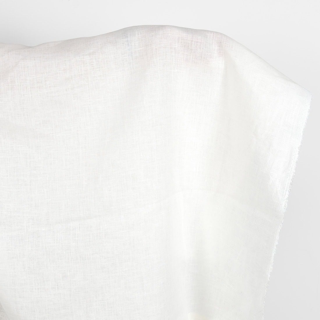 Off-white linen fabric